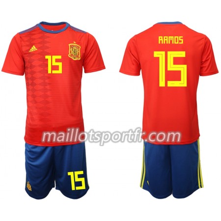 Maillot de Foot Espagne RAMOS 15 Enfant Domicile 2019